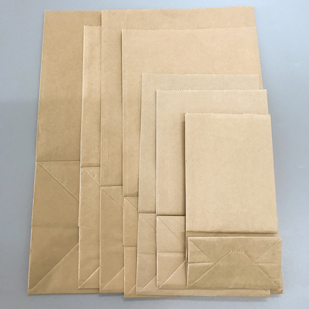 Food Snack - Bolsas de Papel Kraft de Grado