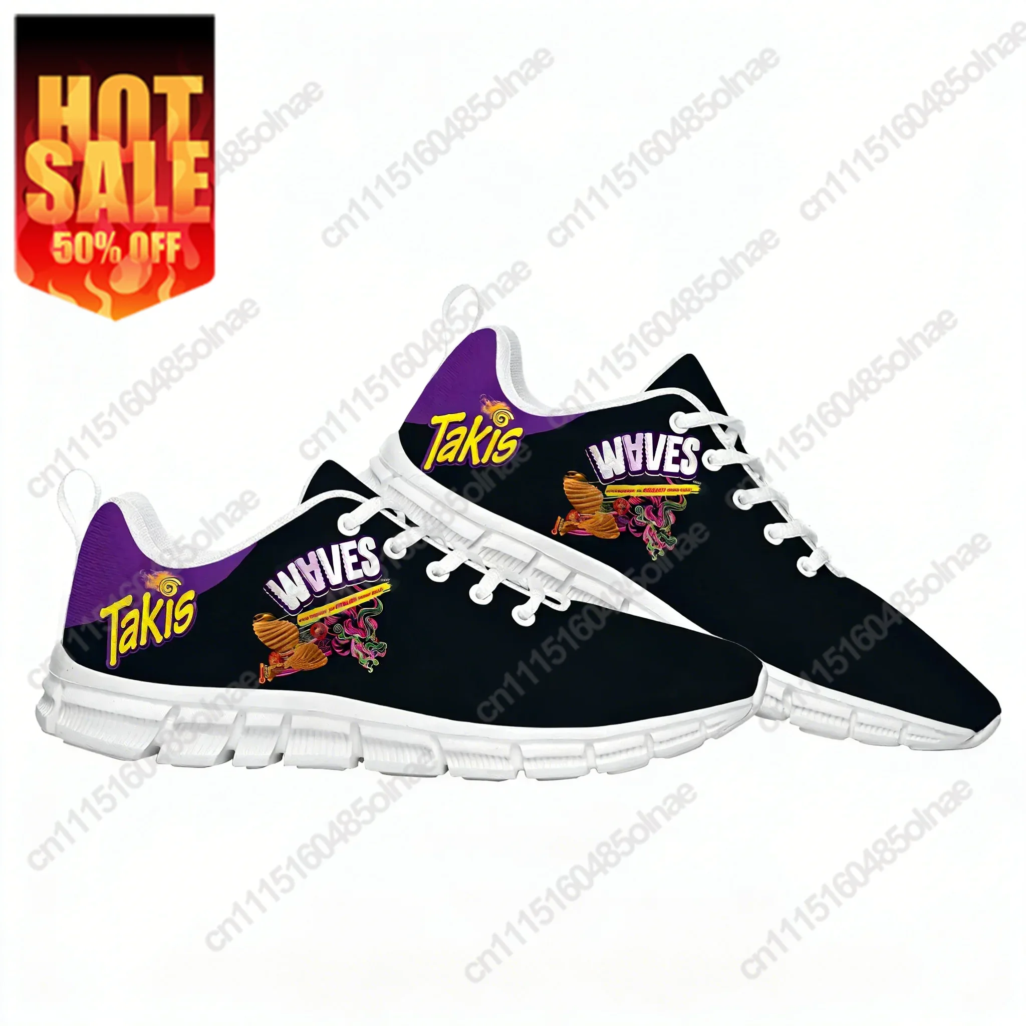 Food Snack - Zapatillas Deportivas Divertidas con Diseño de