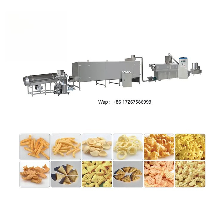 Quality Food Snacks - Línea de producción inflada de harina
