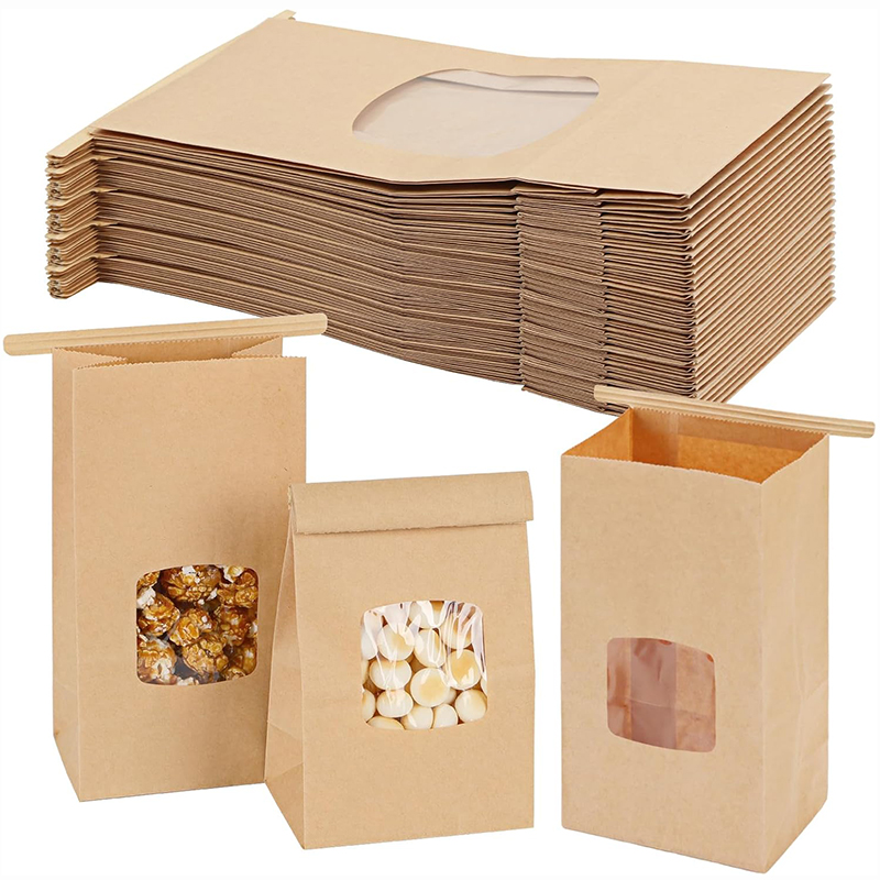 Food Or Snacks - Bolsas de panadería de 10 Uds.,