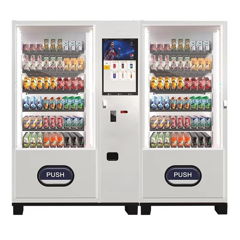 Food Snack - Máquina Expendedora Automática de Bebidas Frías,