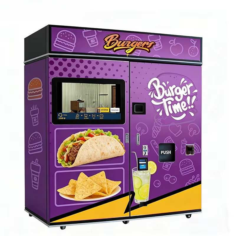 Food Snack - Máquina Expendedora de Comida Rápida Personalizada