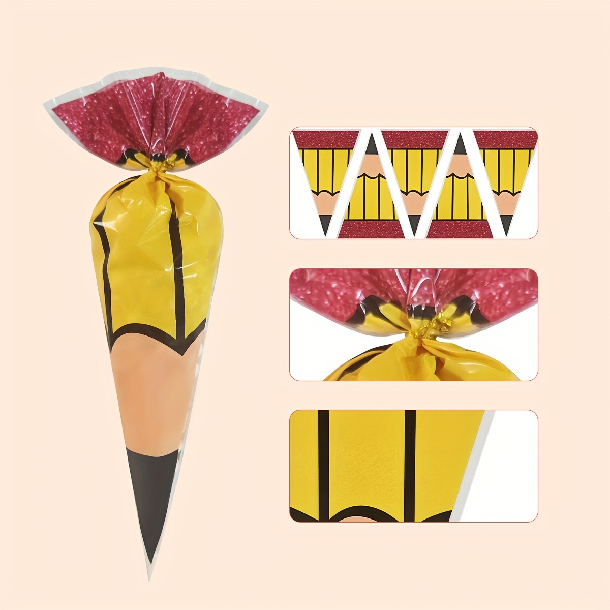 Food Or Snacks - Bolsas de Plástico para Dulces con