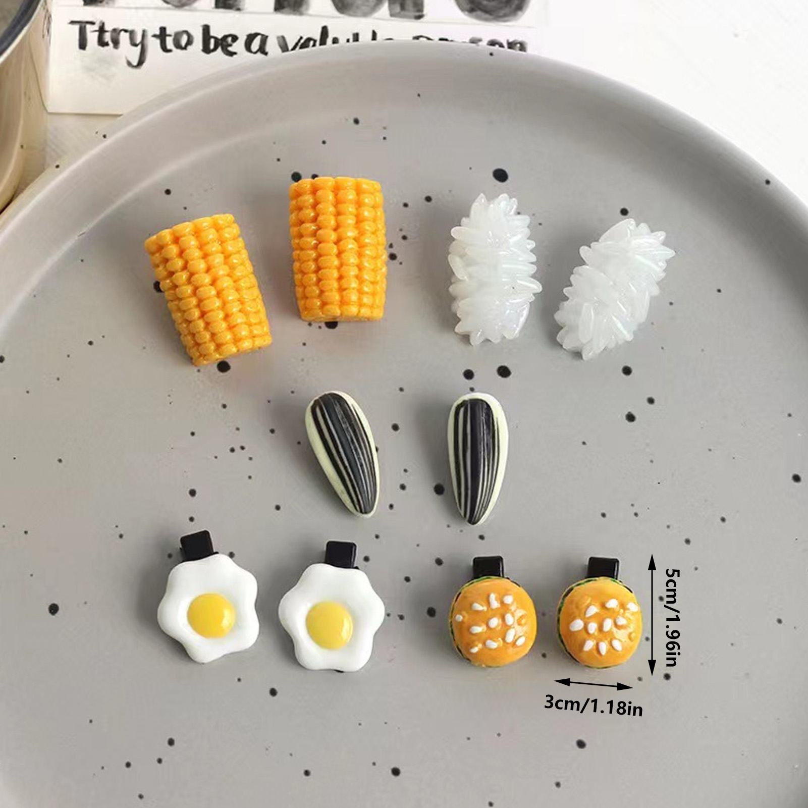 Set de Mini Pinzas para el Cab - Food Or Snacks reseña y precio
