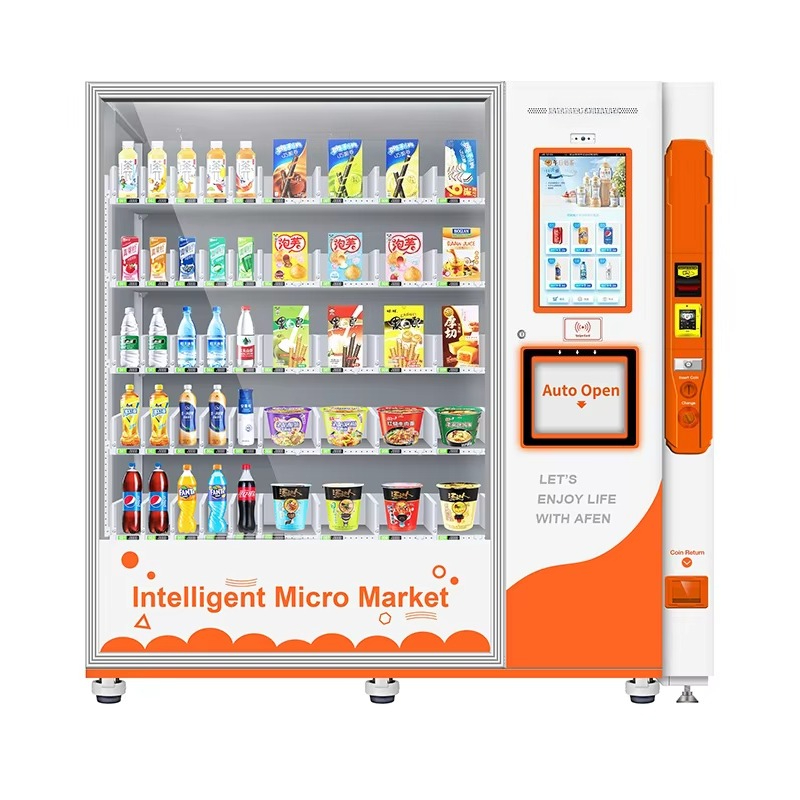 Máquina expendedora inteligent - Snacks Food Ready To Eat reseña y precio