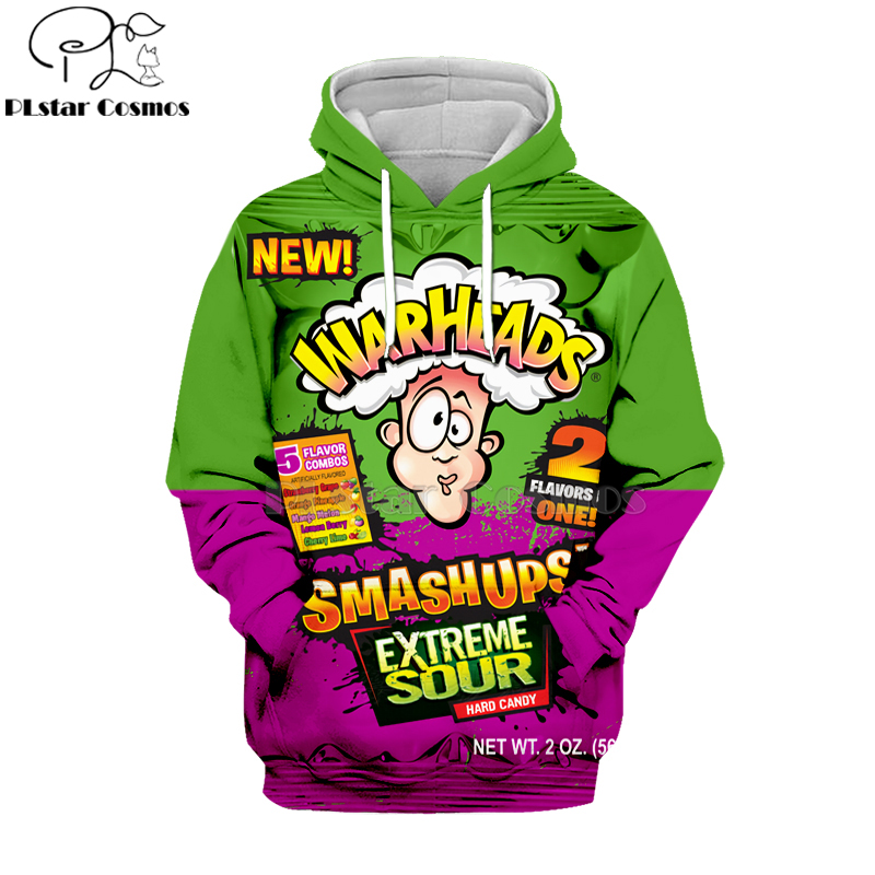 Sudadera con capucha 3D para h - Food Snacks Brands reseña y precio