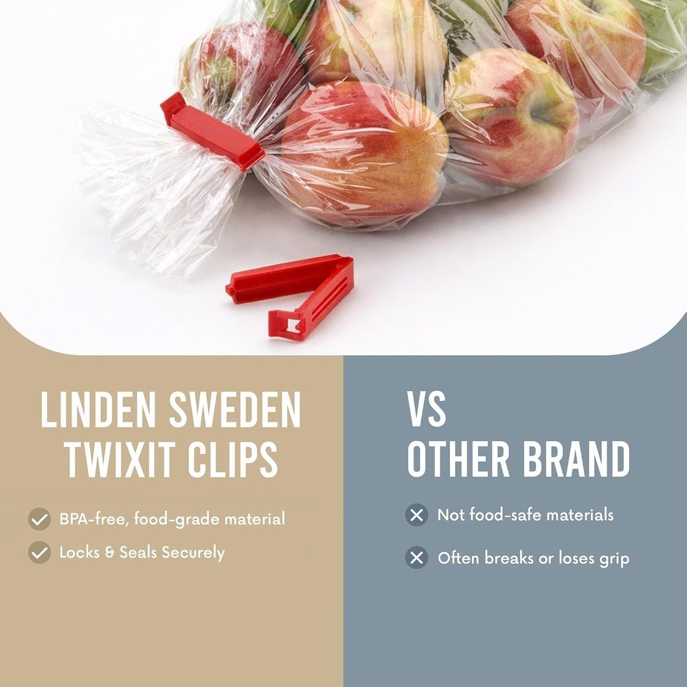 Clips de Sellado para Bolsas d - Quality Food Snacks reseña y precio