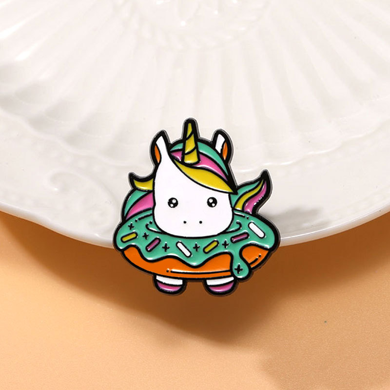 Broche de esmalte de unicornio - Zinc Food Snacks reseña y precio