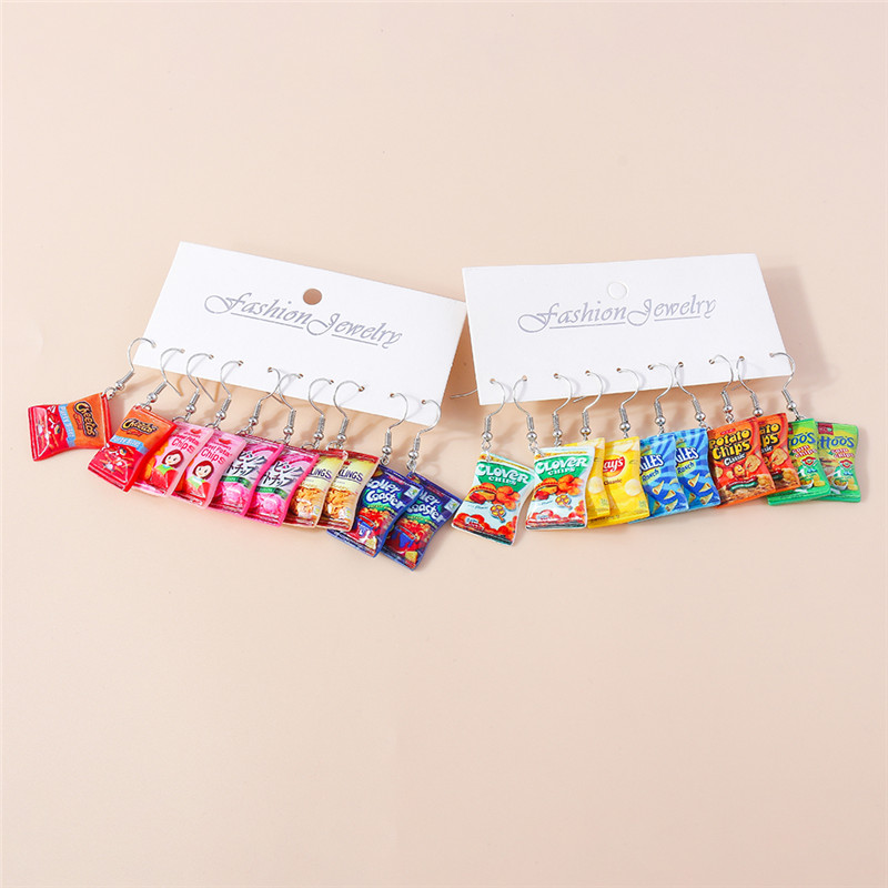 Aihua, novedad en moda, pendie - Zinc Food Snacks reseña y precio