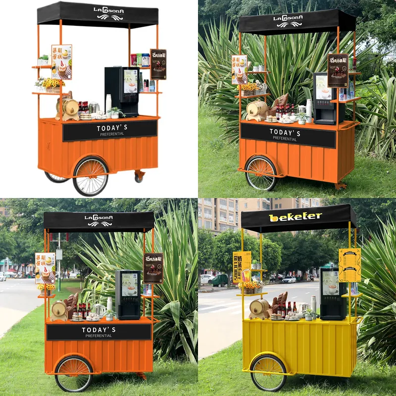 Carrito de Comida Móvil, Camió - Food Snacks Brands reseña y precio
