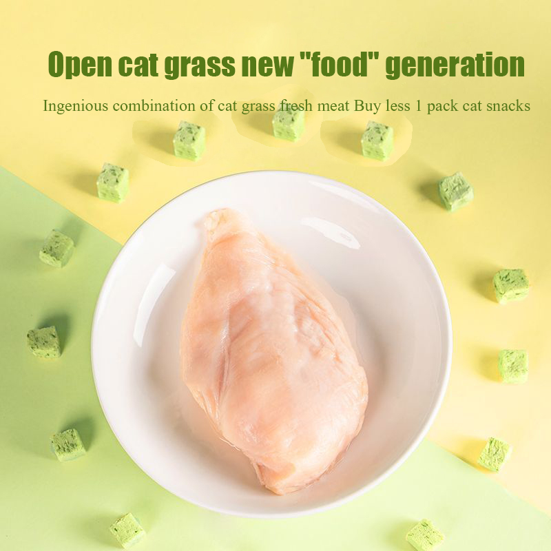 Hierba para gatos, carne liofi - Snacks Food Ready To Eat reseña y precio