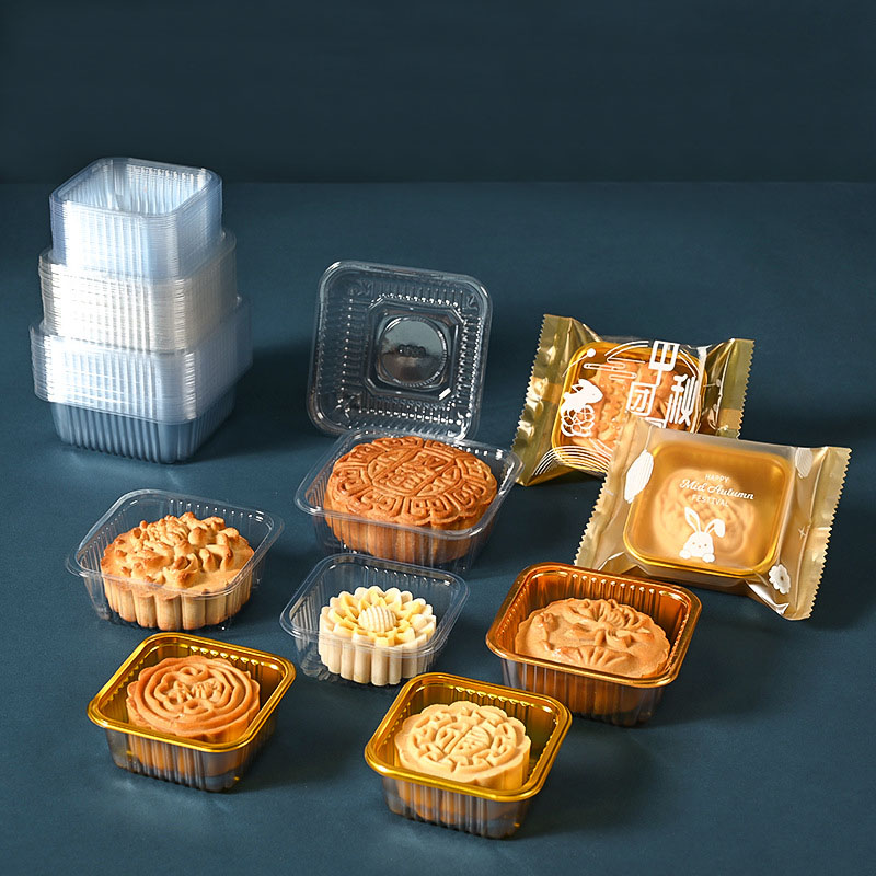 Mooncake-bandeja de plástico p - Food Or Snacks reseña y precio
