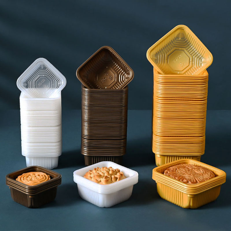 Mooncake-bandeja de plástico p - Food Or Snacks reseña y precio