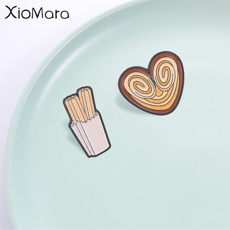 Pin Esmaltado Divertido de Chu - Zinc Food Snacks reseña y precio