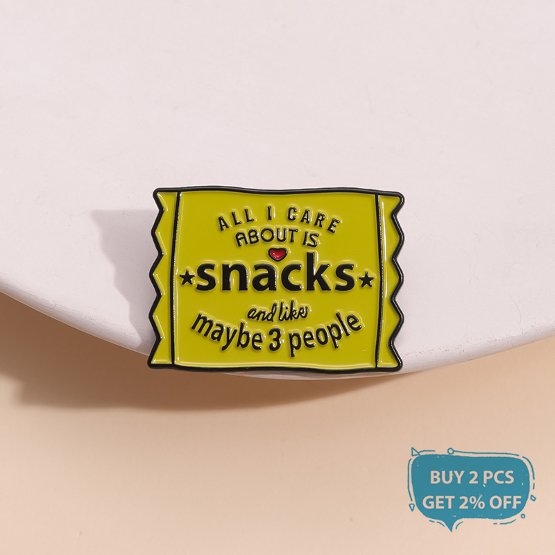 Foodie Introvert All I Care Ab - Zinc Food Snacks reseña y precio